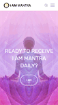 Mobile Screenshot of iammantra.com
